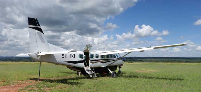 Masai Mara safari flying in